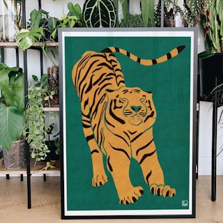 Tiger Art Prints and Posters